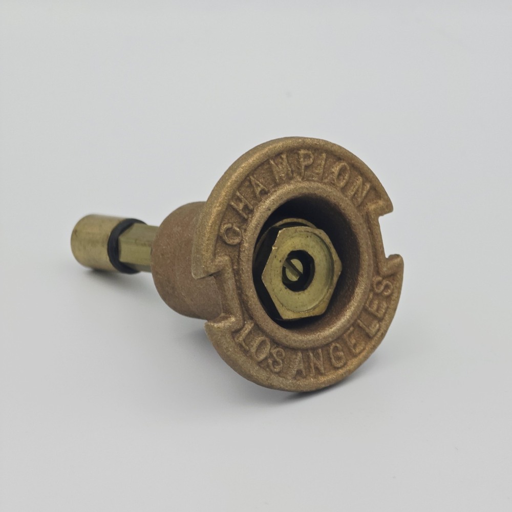 Vintage - CHAMPION LOS ANGELES ~ Brass Sprinkler Heads Half‎ Circle Spray